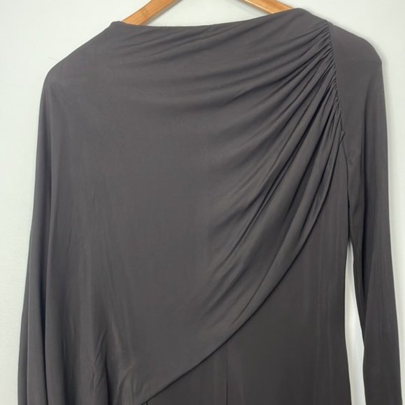 Givenchy Bateau Neckline Knee-Length Black Dress Size 40 - Picture 10 of 13